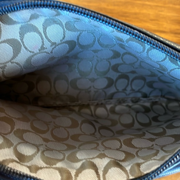 Coach Black Leather Wristlet - Picture 9 of 10